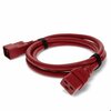 Add-On Addon 3Ft C19 To C20 12Awg 100-250V Red Power Extension Cable ADD-C192C2012AWG3FTRD